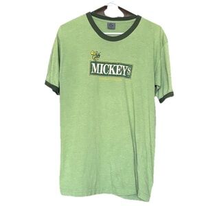 Mickey’s Green Men's T-Shirt Size Medium